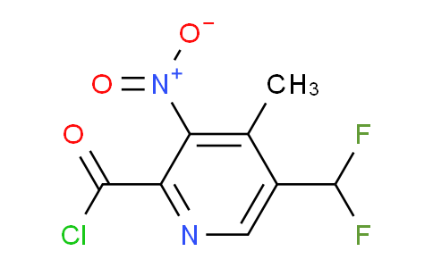 AM117965 | 1806863-89-7 | 5-(Difluoromethyl)-4-methyl-3-nitropyridine-2-carbonyl chloride