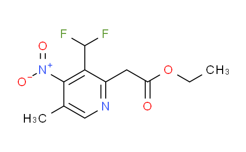AM117972 | 1805471-35-5 | Ethyl 3-(difluoromethyl)-5-methyl-4-nitropyridine-2-acetate