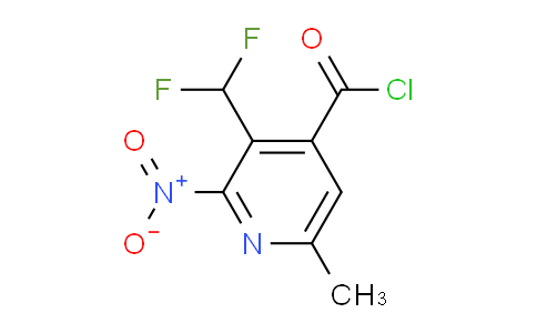 AM117978 | 1805471-88-8 | 3-(Difluoromethyl)-6-methyl-2-nitropyridine-4-carbonyl chloride