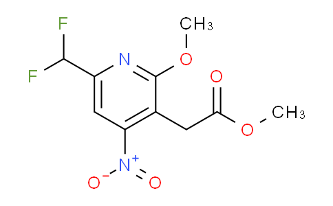 AM117980 | 1805467-59-7 | Methyl 6-(difluoromethyl)-2-methoxy-4-nitropyridine-3-acetate