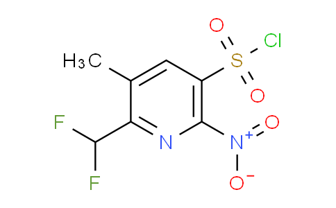 AM117983 | 1805267-63-3 | 2-(Difluoromethyl)-3-methyl-6-nitropyridine-5-sulfonyl chloride