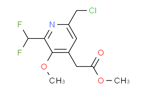 AM117998 | 1805556-34-6 | Methyl 6-(chloromethyl)-2-(difluoromethyl)-3-methoxypyridine-4-acetate
