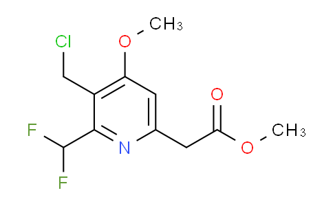 AM118000 | 1805615-12-6 | Methyl 3-(chloromethyl)-2-(difluoromethyl)-4-methoxypyridine-6-acetate