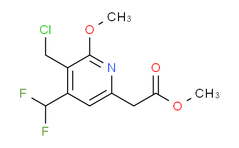 AM118005 | 1805620-14-7 | Methyl 3-(chloromethyl)-4-(difluoromethyl)-2-methoxypyridine-6-acetate