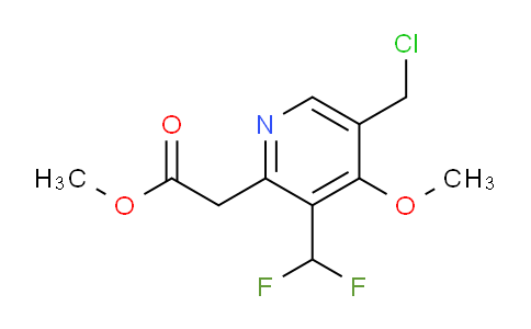 AM118012 | 1806990-66-8 | Methyl 5-(chloromethyl)-3-(difluoromethyl)-4-methoxypyridine-2-acetate