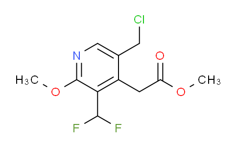 AM118015 | 1806885-50-6 | Methyl 5-(chloromethyl)-3-(difluoromethyl)-2-methoxypyridine-4-acetate