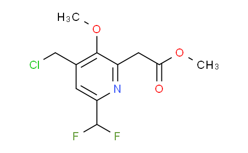AM118018 | 1806990-67-9 | Methyl 4-(chloromethyl)-6-(difluoromethyl)-3-methoxypyridine-2-acetate