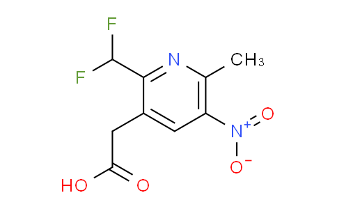 AM118020 | 1805469-91-3 | 2-(Difluoromethyl)-6-methyl-5-nitropyridine-3-acetic acid