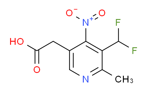 AM118022 | 1805068-45-4 | 3-(Difluoromethyl)-2-methyl-4-nitropyridine-5-acetic acid