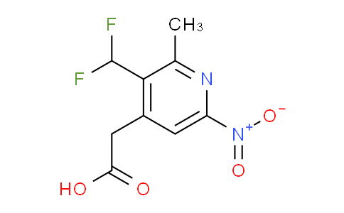 AM118025 | 1805469-97-9 | 3-(Difluoromethyl)-2-methyl-6-nitropyridine-4-acetic acid
