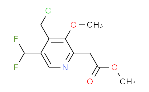 AM118027 | 1804869-52-0 | Methyl 4-(chloromethyl)-5-(difluoromethyl)-3-methoxypyridine-2-acetate