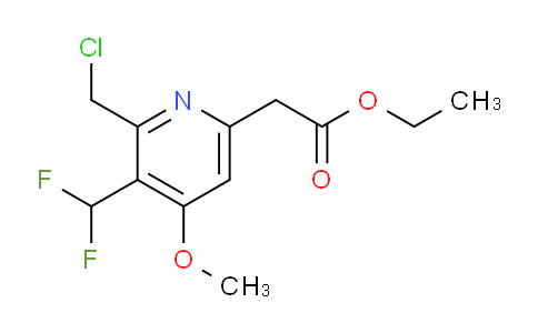 AM118034 | 1805071-70-8 | Ethyl 2-(chloromethyl)-3-(difluoromethyl)-4-methoxypyridine-6-acetate