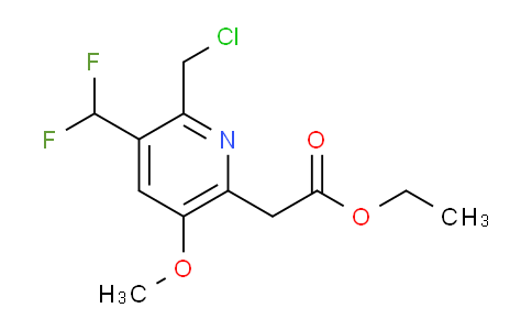 AM118035 | 1805615-15-9 | Ethyl 2-(chloromethyl)-3-(difluoromethyl)-5-methoxypyridine-6-acetate