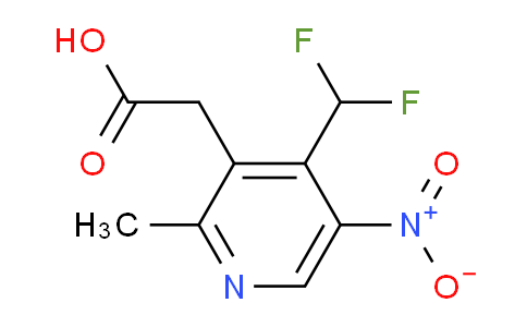 AM118039 | 1805554-23-7 | 4-(Difluoromethyl)-2-methyl-5-nitropyridine-3-acetic acid