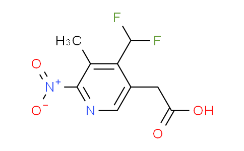 AM118042 | 1804873-91-3 | 4-(Difluoromethyl)-3-methyl-2-nitropyridine-5-acetic acid
