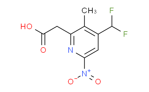 AM118046 | 1807144-05-3 | 4-(Difluoromethyl)-3-methyl-6-nitropyridine-2-acetic acid