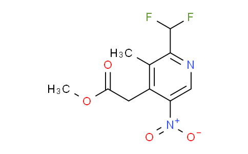 AM118051 | 1806041-10-0 | Methyl 2-(difluoromethyl)-3-methyl-5-nitropyridine-4-acetate