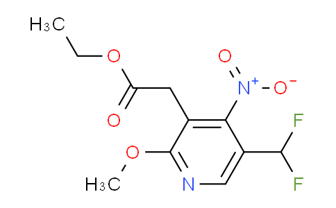 AM118058 | 1805150-59-7 | Ethyl 5-(difluoromethyl)-2-methoxy-4-nitropyridine-3-acetate
