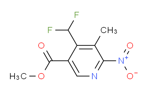 AM118065 | 1805613-25-5 | Methyl 4-(difluoromethyl)-3-methyl-2-nitropyridine-5-carboxylate