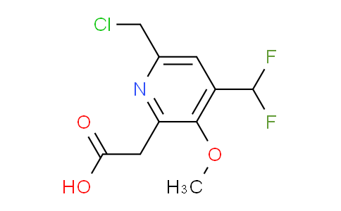 AM118066 | 1806990-48-6 | 6-(Chloromethyl)-4-(difluoromethyl)-3-methoxypyridine-2-acetic acid