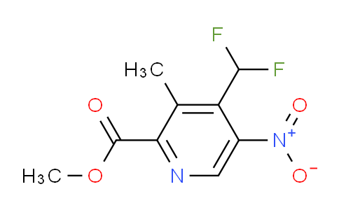 AM118067 | 1806963-92-7 | Methyl 4-(difluoromethyl)-3-methyl-5-nitropyridine-2-carboxylate