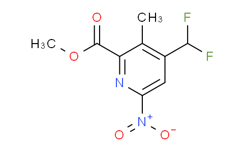 AM118068 | 1807141-91-8 | Methyl 4-(difluoromethyl)-3-methyl-6-nitropyridine-2-carboxylate