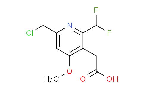 AM118074 | 1805071-08-2 | 6-(Chloromethyl)-2-(difluoromethyl)-4-methoxypyridine-3-acetic acid