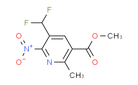 AM118075 | 1806963-97-2 | Methyl 3-(difluoromethyl)-6-methyl-2-nitropyridine-5-carboxylate