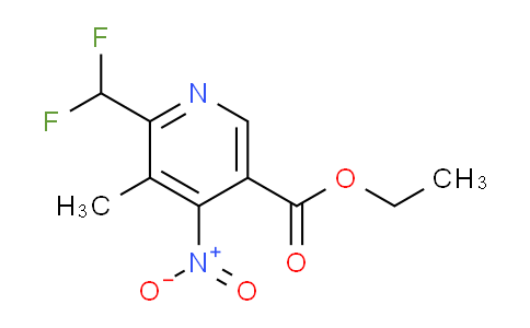AM118076 | 1806964-02-2 | Ethyl 2-(difluoromethyl)-3-methyl-4-nitropyridine-5-carboxylate