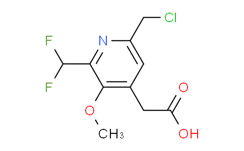 AM118077 | 1805558-41-1 | 6-(Chloromethyl)-2-(difluoromethyl)-3-methoxypyridine-4-acetic acid
