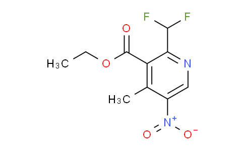 AM118081 | 1807039-46-8 | Ethyl 2-(difluoromethyl)-4-methyl-5-nitropyridine-3-carboxylate