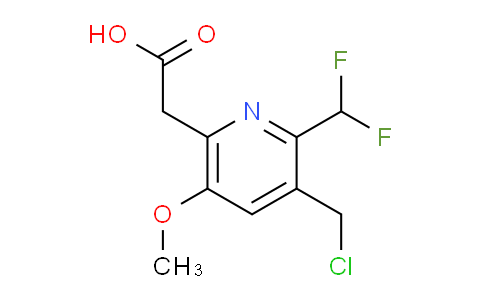 AM118082 | 1805150-84-8 | 3-(Chloromethyl)-2-(difluoromethyl)-5-methoxypyridine-6-acetic acid