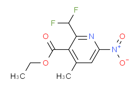 AM118083 | 1807142-04-6 | Ethyl 2-(difluoromethyl)-4-methyl-6-nitropyridine-3-carboxylate