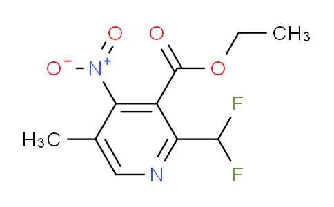 AM118086 | 1806964-18-0 | Ethyl 2-(difluoromethyl)-5-methyl-4-nitropyridine-3-carboxylate