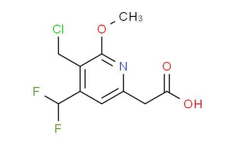 AM118087 | 1806990-56-6 | 3-(Chloromethyl)-4-(difluoromethyl)-2-methoxypyridine-6-acetic acid