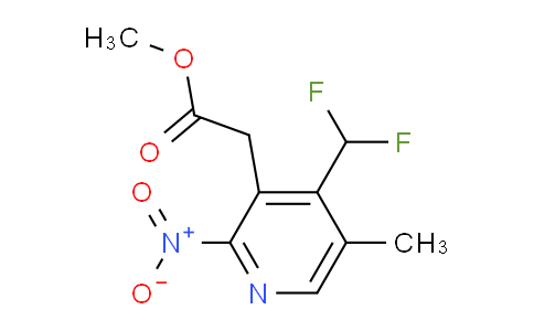 AM118088 | 1805614-12-3 | Methyl 4-(difluoromethyl)-5-methyl-2-nitropyridine-3-acetate
