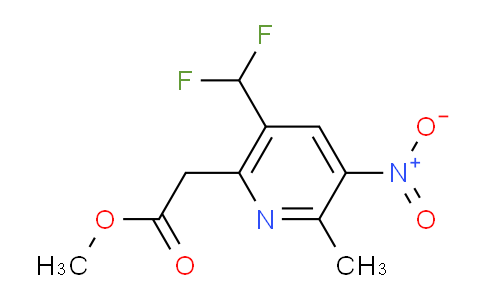 AM118089 | 1806041-26-8 | Methyl 5-(difluoromethyl)-2-methyl-3-nitropyridine-6-acetate