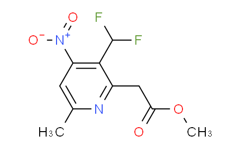 AM118090 | 1804869-59-7 | Methyl 3-(difluoromethyl)-6-methyl-4-nitropyridine-2-acetate