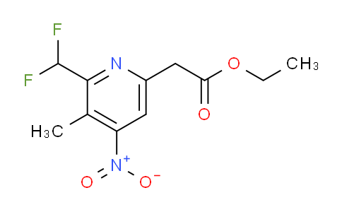 AM118092 | 1804869-63-3 | Ethyl 2-(difluoromethyl)-3-methyl-4-nitropyridine-6-acetate