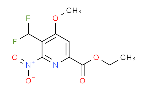 AM118097 | 1805613-40-4 | Ethyl 3-(difluoromethyl)-4-methoxy-2-nitropyridine-6-carboxylate