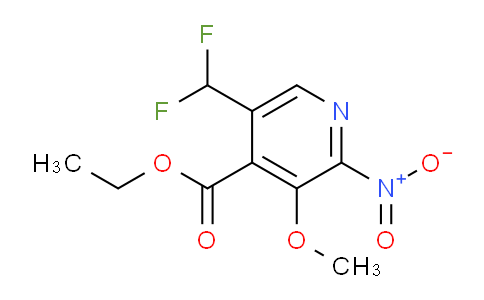 AM118106 | 1805467-08-6 | Ethyl 5-(difluoromethyl)-3-methoxy-2-nitropyridine-4-carboxylate