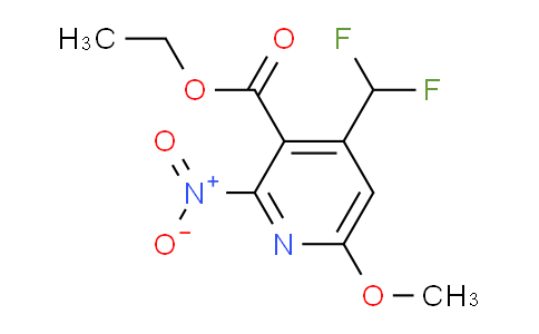 AM118109 | 1806884-43-4 | Ethyl 4-(difluoromethyl)-6-methoxy-2-nitropyridine-3-carboxylate