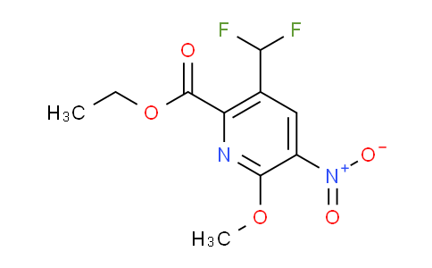 AM118115 | 1805467-20-2 | Ethyl 5-(difluoromethyl)-2-methoxy-3-nitropyridine-6-carboxylate