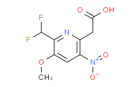 AM118121 | 1806884-64-9 | 2-(Difluoromethyl)-3-methoxy-5-nitropyridine-6-acetic acid