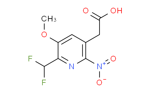 AM118123 | 1804872-49-8 | 2-(Difluoromethyl)-3-methoxy-6-nitropyridine-5-acetic acid