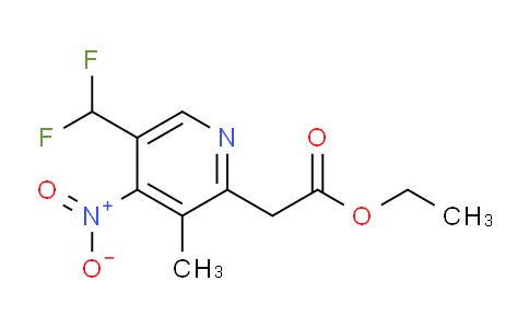 AM118125 | 1806965-73-0 | Ethyl 5-(difluoromethyl)-3-methyl-4-nitropyridine-2-acetate
