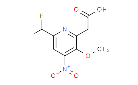 AM118131 | 1805069-24-2 | 6-(Difluoromethyl)-3-methoxy-4-nitropyridine-2-acetic acid