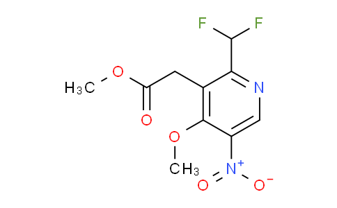 AM118132 | 1805070-07-8 | Methyl 2-(difluoromethyl)-4-methoxy-5-nitropyridine-3-acetate