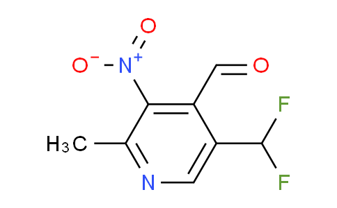 AM118133 | 1805559-63-0 | 5-(Difluoromethyl)-2-methyl-3-nitropyridine-4-carboxaldehyde