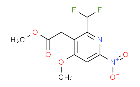 AM118134 | 1807140-97-1 | Methyl 2-(difluoromethyl)-4-methoxy-6-nitropyridine-3-acetate